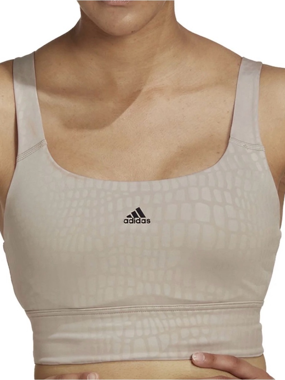 adidas Women's Powerimpact Training Medium-Support Longline Bra | Size 2XS D-DD